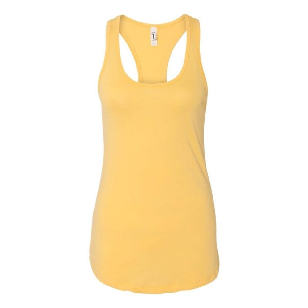 Women�'s Ideal Racerback Tank / Banana Cream